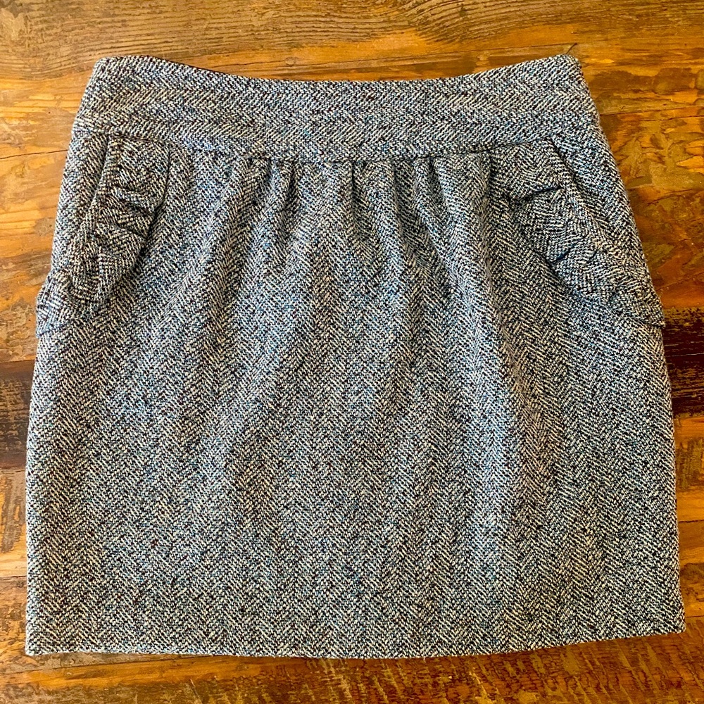 Tweed Blend Skirt